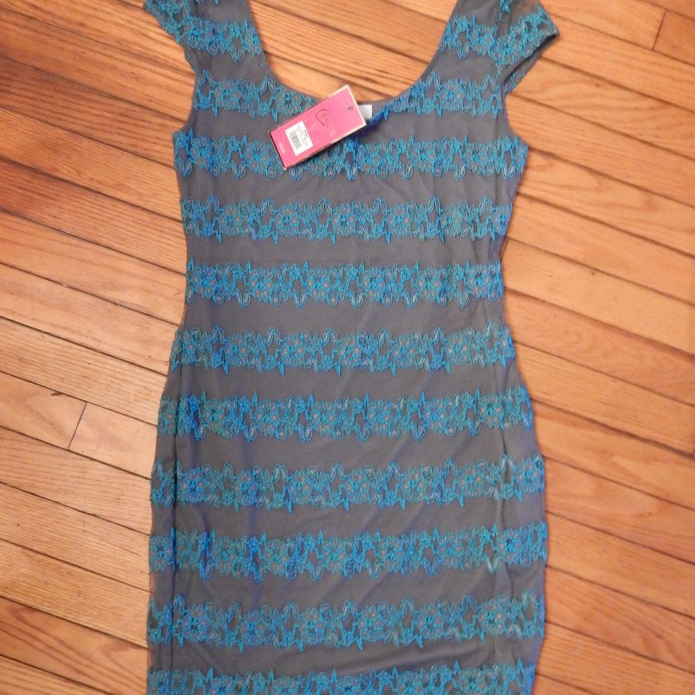 Lace dress by Candies, New with tags - sz M